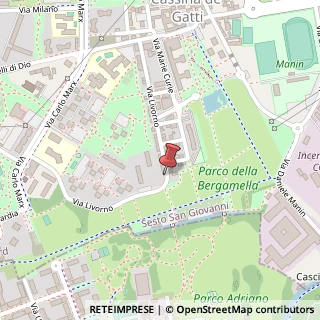 Mappa Via Livorno,  71, 20099 Sesto San Giovanni, Milano (Lombardia)