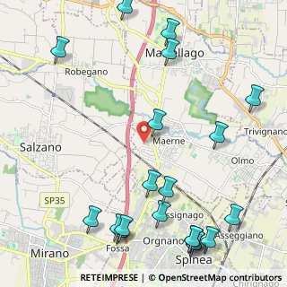 Mappa Via Ermenegildo Pavanello, 30030 Martellago VE, Italia (2.947)