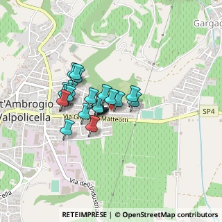 Mappa Via Deledda, 37015 Sant'Ambrogio di Valpolicella VR, Italia (0.292)