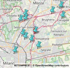 Mappa Corso Europa, 20093 Cologno Monzese MI, Italia (4.18417)