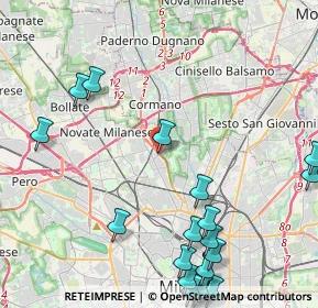 Mappa Via Vincenzo da Seregno, 20161 Milano MI, Italia (5.9165)