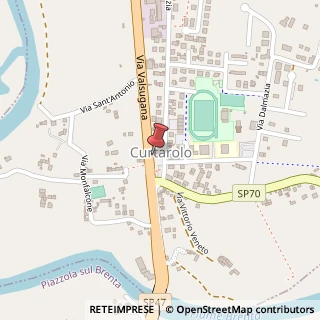 Mappa Piazza Martiri, 35010 Curtarolo PD, Italia, 35010 Curtarolo, Padova (Veneto)