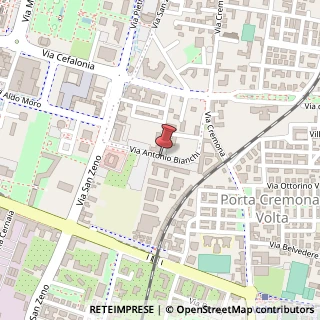 Mappa Via Antonio Bianchi,  48, 25124 Brescia, Brescia (Lombardia)