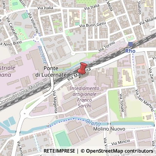 Mappa Via Magenta, 1E, 20017 Rho, Milano (Lombardia)