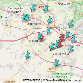 Mappa Via Brescia, 25039 Travagliato BS, Italia (4.4015)