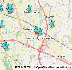 Mappa Ss 11 N. Snc, 36040 Torri di Quartesolo VI, Italia (2.98833)