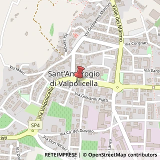 Mappa Via Giacomo Matteotti, 4, 37015 Sant'Ambrogio di Valpolicella, Verona (Veneto)