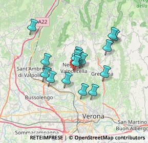 Mappa Str. del Recioto, 37024 Negrar VR, Italia (5.445)