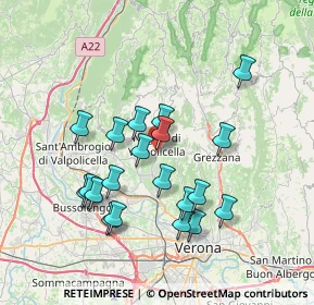 Mappa Str. del Recioto, 37024 Negrar VR, Italia (6.7575)