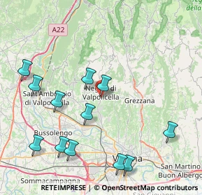 Mappa Str. del Recioto, 37024 Negrar VR, Italia (9.36)