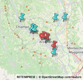 Mappa Via S. Martino, 36071 Arzignano VI, Italia (2.61917)