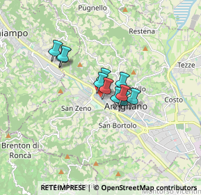 Mappa Via S. Martino, 36071 Arzignano VI, Italia (1.00909)