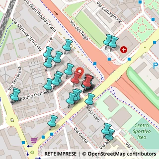 Mappa Via Pasquale Miglioretti, 20161 Milano MI, Italia (0.08519)