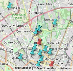 Mappa Via Pasquale Miglioretti, 20161 Milano MI, Italia (2.17067)