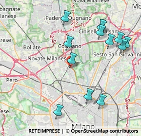 Mappa Via Pasquale Miglioretti, 20161 Milano MI, Italia (4.49385)