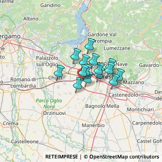 Mappa Via Trieste, 25039 Travagliato BS, Italia (7.706)