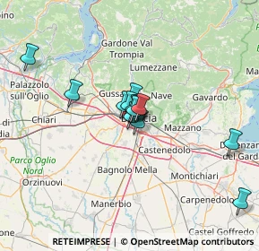 Mappa Via Demetrio Ondei, 25125 Brescia BS, Italia (8.97)