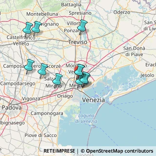 Mappa Via Terraglietto, 30174 Venezia VE, Italia (12.80273)