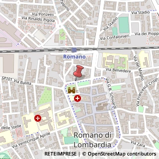 Mappa Via Piave,  36, 24058 Romano di Lombardia, Bergamo (Lombardia)