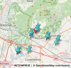 Mappa Via Piero Gobetti, 25086 Rezzato BS, Italia (3.26545)