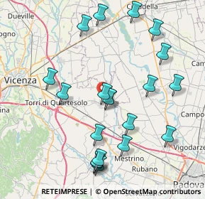 Mappa 36043 Camisano Vicentino VI, Italia (8.576)