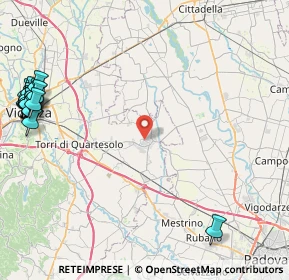 Mappa 36043 Camisano Vicentino VI, Italia (13.028)