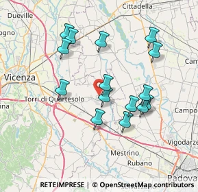 Mappa 36043 Camisano Vicentino VI, Italia (6.806)