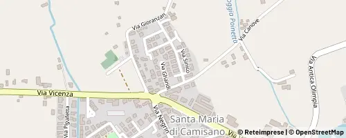 Mappa Camisano Vicentino