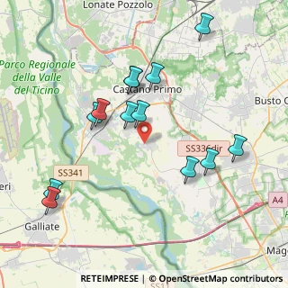 Mappa Via Eugenio Montale, 20020 Robecchetto Con Induno MI, Italia (3.99462)