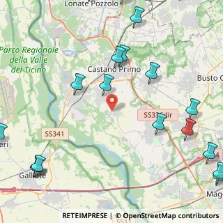 Mappa Via Eugenio Montale, 20020 Robecchetto Con Induno MI, Italia (6.677)
