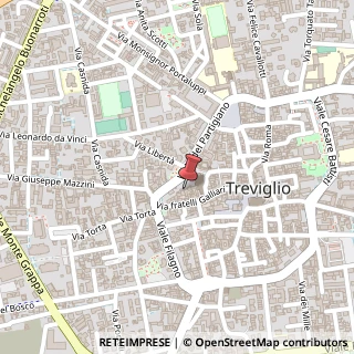 Mappa Via Fratelli Galliari, 26, 24047 Treviglio BG, Italia, 24047 Treviglio, Bergamo (Lombardia)