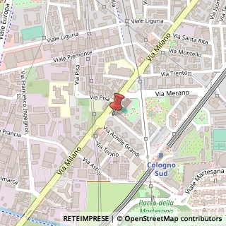 Mappa Via einaudi luigi 6, 20093 Cologno Monzese, Milano (Lombardia)