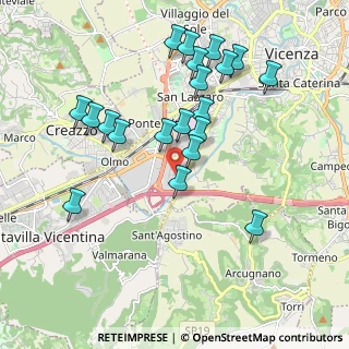 Mappa Via della Tecnica, 36100 Vicenza VI, Italia (1.939)