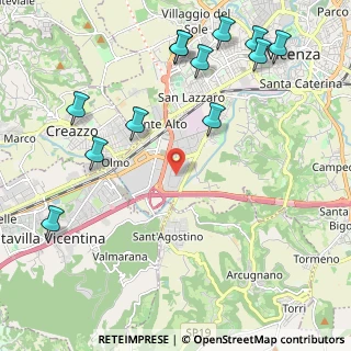 Mappa Via della Tecnica, 36100 Vicenza VI, Italia (2.67083)