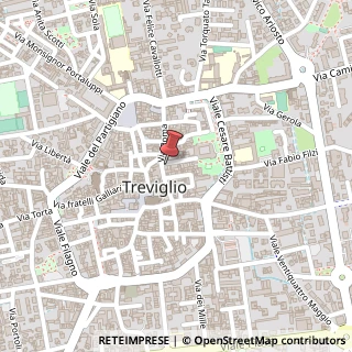Mappa Via Roma, 10, 24047 Treviglio, Bergamo (Lombardia)
