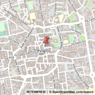 Mappa Via Roma, 8, 24047 Treviglio, Bergamo (Lombardia)