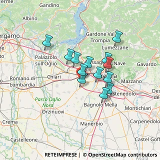 Mappa Via Gorizia, 25039 Travagliato BS, Italia (10.06538)