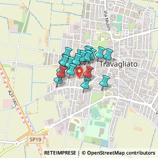 Mappa Via Gorizia, 25039 Travagliato BS, Italia (0.2425)