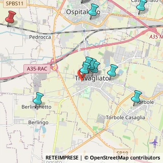 Mappa Via Gorizia, 25039 Travagliato BS, Italia (2.49667)
