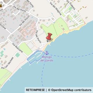 Mappa Via del Porto, 25, 25080 Moniga del Garda, Brescia (Lombardia)