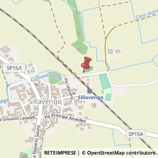 Mappa Via Legnano, 31, 28064 Sillavengo, Novara (Piemonte)
