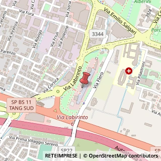 Mappa Via Flero, 42, 25125 Brescia, Brescia (Lombardia)