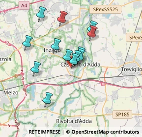 Mappa Via Colombo Cristoforo, 20062 Cassano d'Adda MI, Italia (2.98)