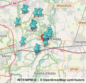 Mappa Via Colombo Cristoforo, 20062 Cassano d'Adda MI, Italia (3.20333)