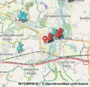 Mappa Via Colombo Cristoforo, 20062 Cassano d'Adda MI, Italia (1.7675)