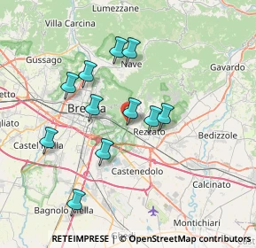 Mappa Via Sant'Orsola, 25135 Brescia BS, Italia (6.48636)