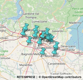 Mappa Via Sant'Orsola, 25135 Brescia BS, Italia (7.93067)