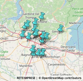 Mappa Via Sant'Orsola, 25135 Brescia BS, Italia (9.827)