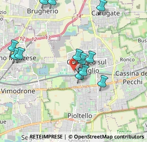 Mappa Via M.buonarroti, 20063 Cernusco sul Naviglio MI, Italia (2.0425)