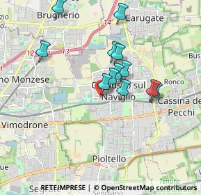 Mappa Via M.buonarroti, 20063 Cernusco sul Naviglio MI, Italia (1.53583)